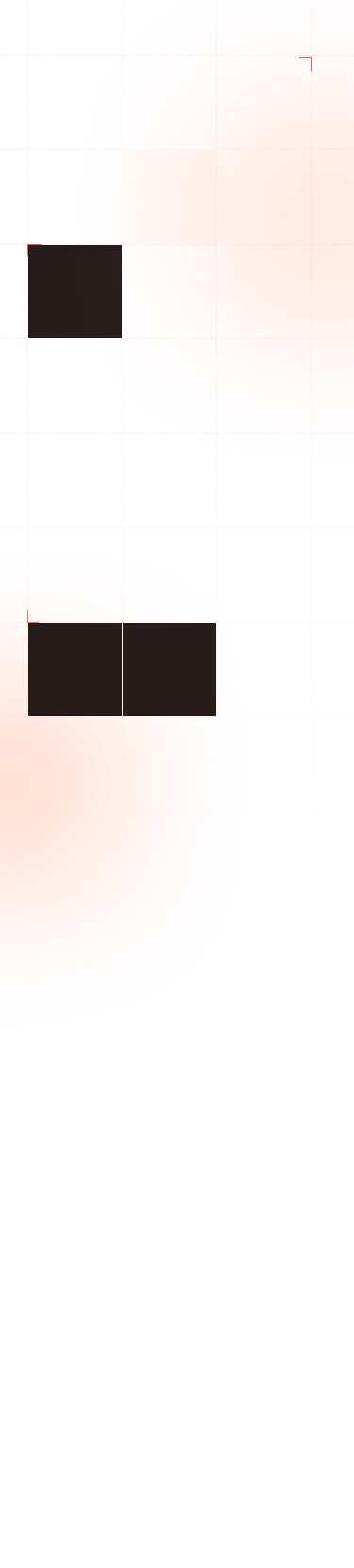 Fundo escuro com detalhes em laranja e com uma imagem de uma página web no site do flowix inclinada