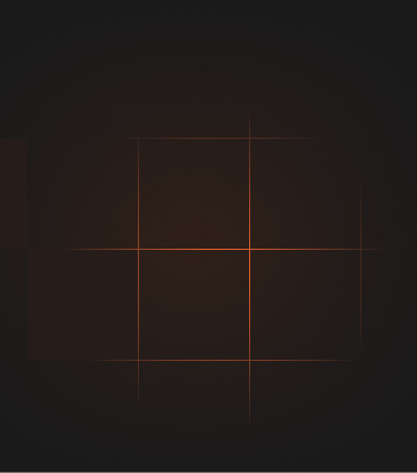 Fundo escuro com detalhes em laranja